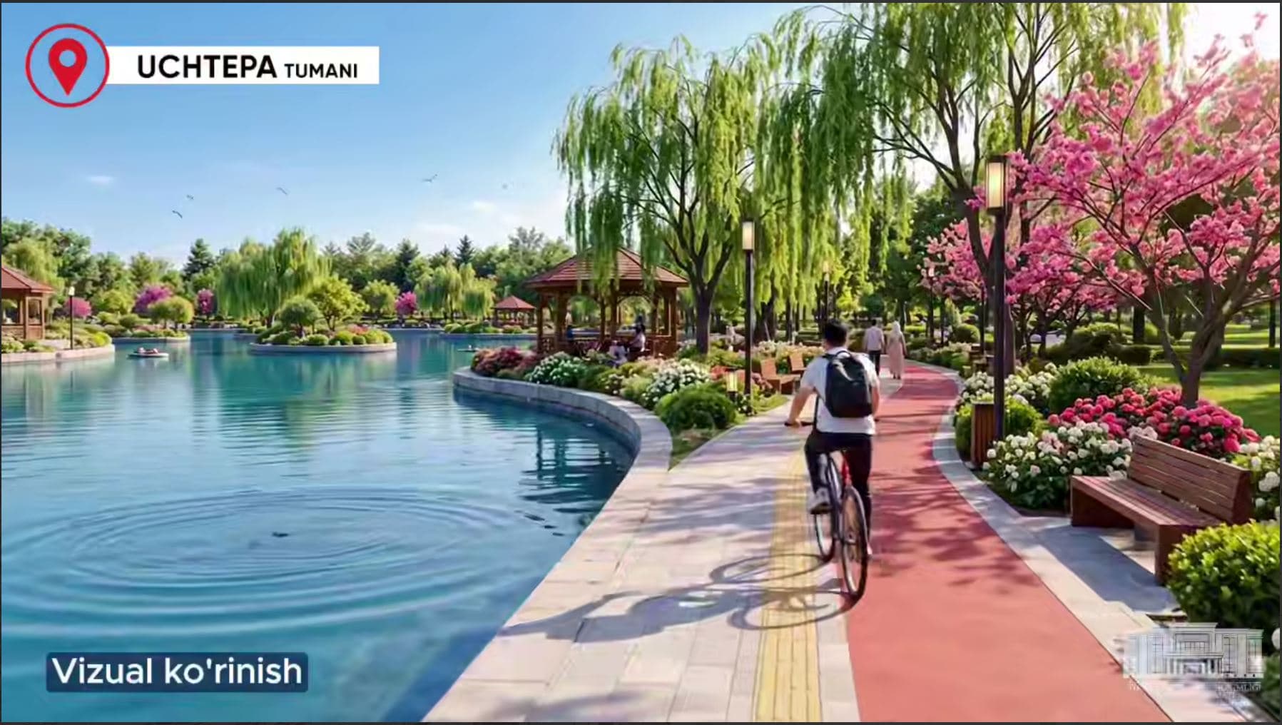 An artificial lake is being created in Uchtepa district!